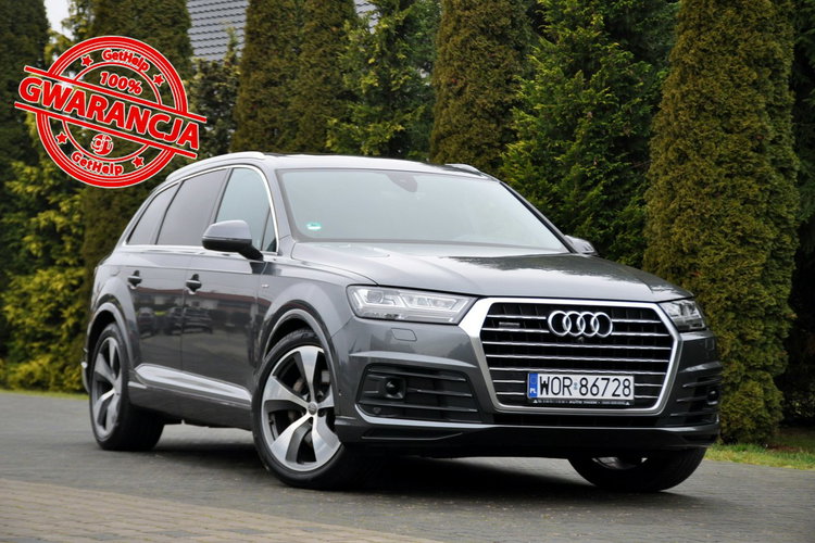 Audi Q7 3.0TDI(272KM)S-line Full Led Navi Kamery 7-Foteli Skóry Panorama Alu21 zdjęcie 1