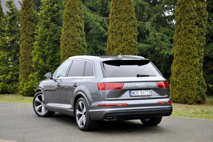 Audi Q7 3.0TDI(272KM)S-line Full Led Navi Kamery 7-Foteli Skóry Panorama Alu21 zdjęcie 14