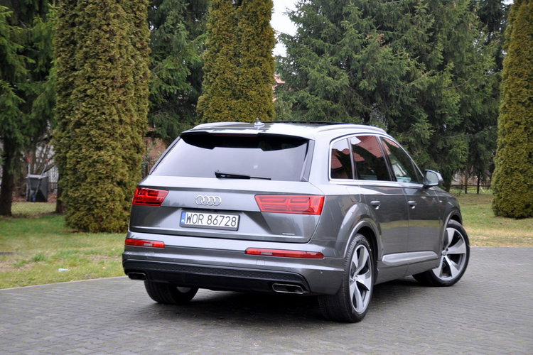 Audi Q7 3.0TDI(272KM)S-line Full Led Navi Kamery 7-Foteli Skóry Panorama Alu21 zdjęcie 6