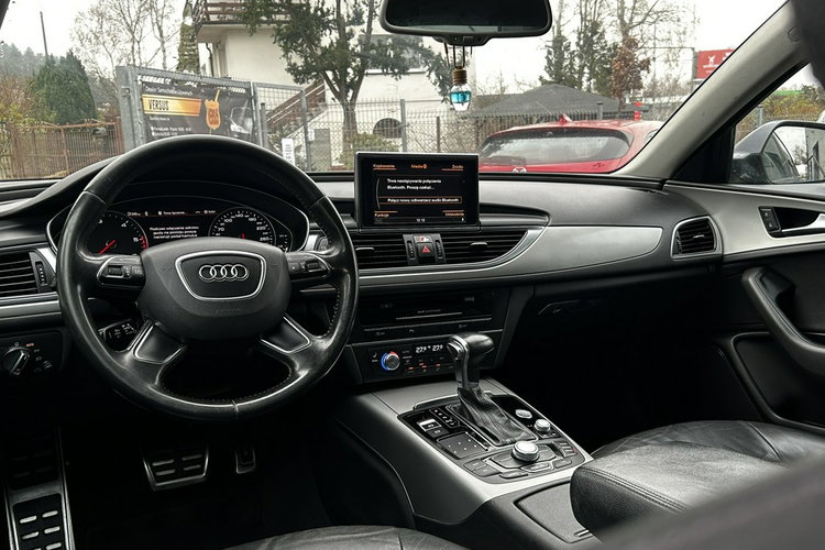 Audi A6 2014/Automat/4xklima/Bixenon+led/El.klapa/Skóry/Kamera cof/Grzane fot zdjęcie 9