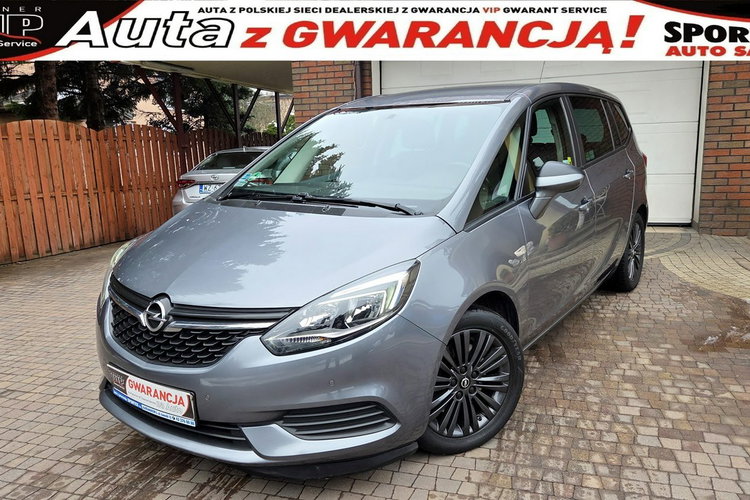 Opel Zafira 1.6 TURBO . 120 lat OPLA, Salon PL, serwis , F.vat 23% LED, Andriod. zdjęcie 1