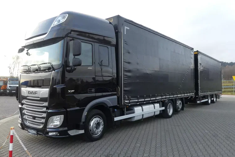 DAF XF 106.480 / EURO 6 / ZESTAW PRZEJAZDOWY / TANDEM / zdjęcie 3