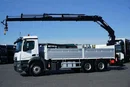 Mercedes AROCS / 2643 / 6 X 4 / SKRZYNIOWY + HDS / HIAB 228 E – 4 / WYS. 13 M zdjęcie 3
