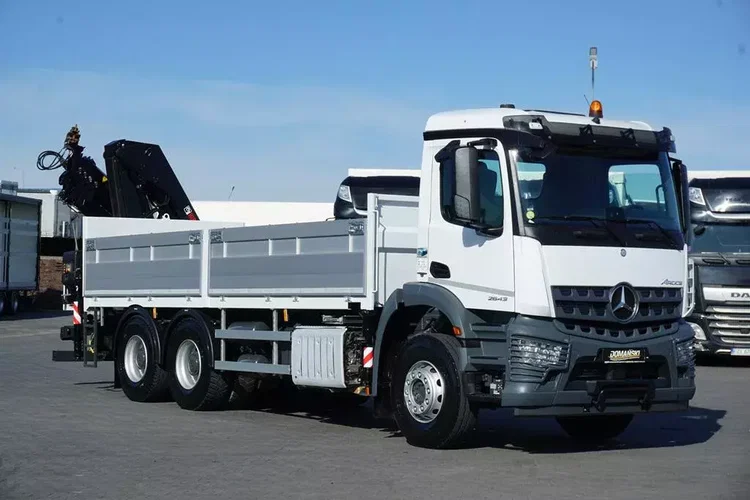 Mercedes AROCS / 2643 / 6 X 4 / SKRZYNIOWY + HDS / HIAB 228 E – 4 / WYS. 13 M zdjęcie 36