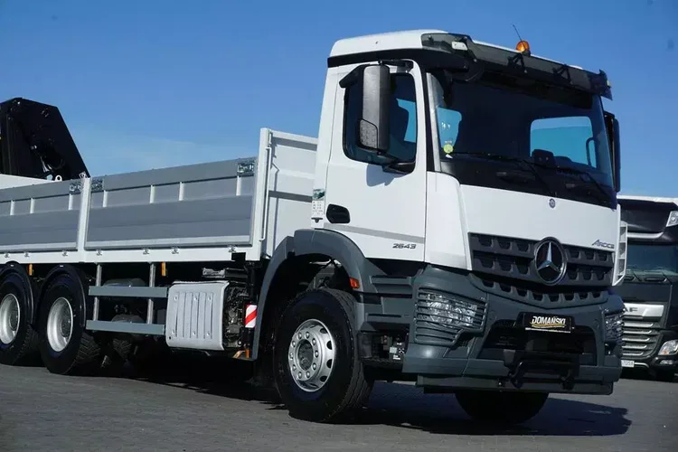 Mercedes AROCS / 2643 / 6 X 4 / SKRZYNIOWY + HDS / HIAB 228 E – 4 / WYS. 13 M zdjęcie 38