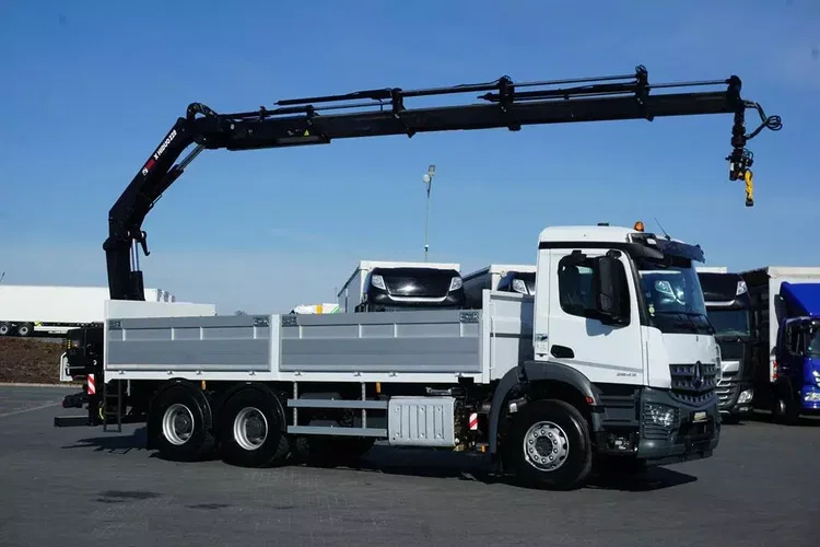Mercedes AROCS / 2643 / 6 X 4 / SKRZYNIOWY + HDS / HIAB 228 E – 4 / WYS. 13 M zdjęcie 4