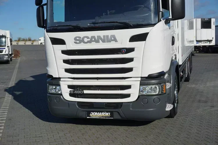 Scania G 490 / EURO 6 / CHŁODNIA + WINDA / 23 PALETY / OŚ SKRĘTNA zdjęcie 23