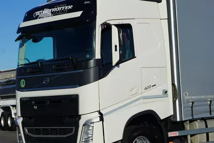 Volvo FH / 420 / ACC / EURO 6 / FIRANKA + WINDA / 19 PALET / OŚ SKRĘTNA zdjęcie 21