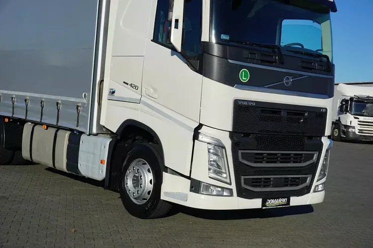 Volvo FH / 420 / ACC / EURO 6 / FIRANKA + WINDA / 19 PALET / OŚ SKRĘTNA zdjęcie 27