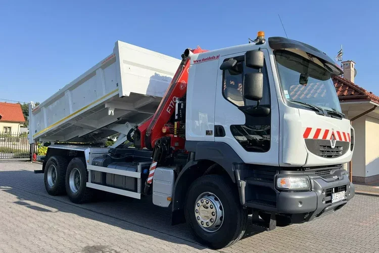 Renault Kerax 26.390 6x4 Mocny HDS FASSI F170 Sterowanie Radiowe zdjęcie 38