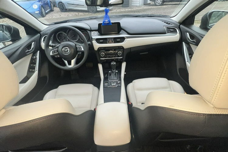 Mazda 6 1 Wł Lekarz Salon PL.2 kpl Alu, Skóry , Head, Szyber dach , bixenon zdjęcie 10