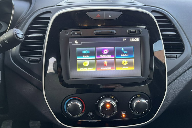 Renault Captur 1.5 Zarejestrowany Klima ALu Navi LED Stan Idealny Bezwypadk Opłacony zdjęcie 14