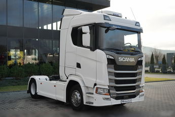 Scania S 450 / KLIMA POSTOJOWA / CAŁA NA PODUSZKACH / NAVI 