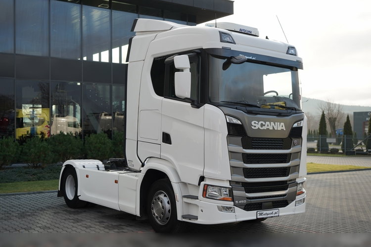 Scania S 450 / KLIMA POSTOJOWA / CAŁA NA PODUSZKACH / NAVI  zdjęcie 1