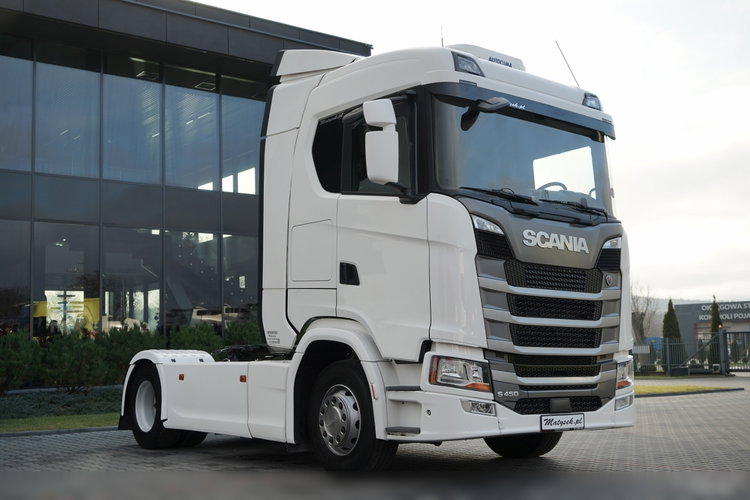 Scania S 450 / KLIMA POSTOJOWA / CAŁA NA PODUSZKACH / NAVI  zdjęcie 2