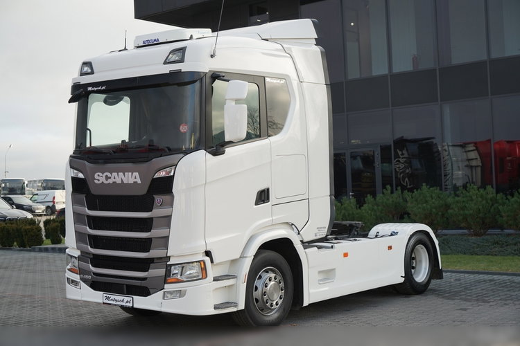 Scania S 450 / KLIMA POSTOJOWA / CAŁA NA PODUSZKACH / NAVI  zdjęcie 4
