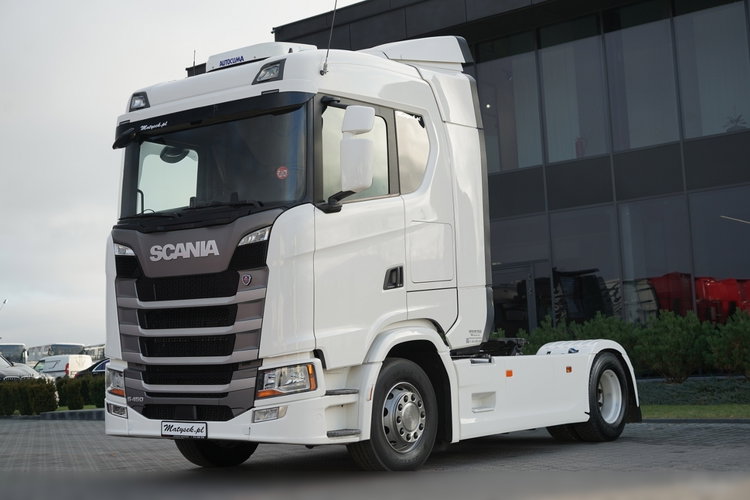 Scania S 450 / KLIMA POSTOJOWA / CAŁA NA PODUSZKACH / NAVI  zdjęcie 5