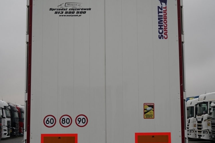 Schmitz -CARGOBULL / FIRANKA / STANDARD / 2 OSIE PODNOSZONE zdjęcie 12