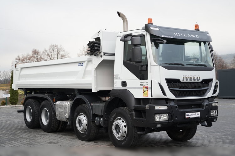 Iveco TRAKKER 450 / 8x4 / WYWROTKA / HYDROBURTA / BORDMATIC / EURO 6 /  zdjęcie 18