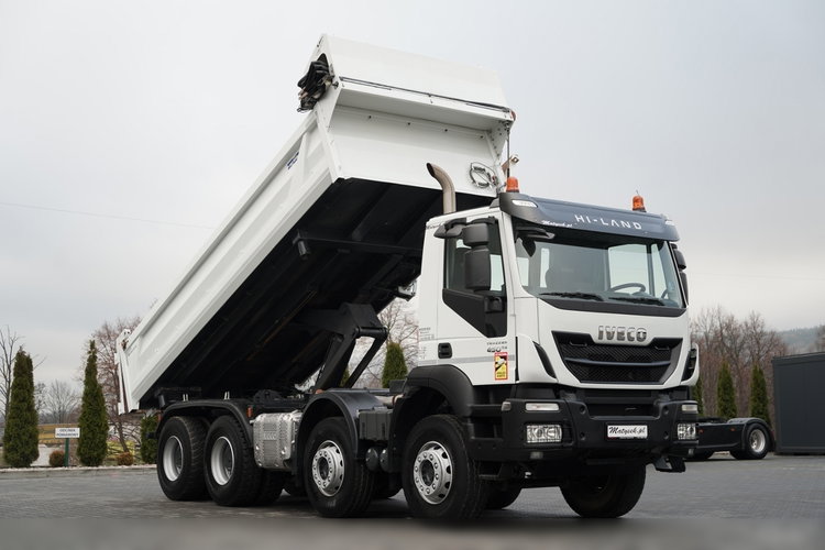 Iveco TRAKKER 450 / 8x4 / WYWROTKA / HYDROBURTA / BORDMATIC / EURO 6 /  zdjęcie 7