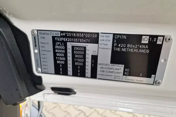 Scania P 420 B6x2 4NA zdjęcie 24