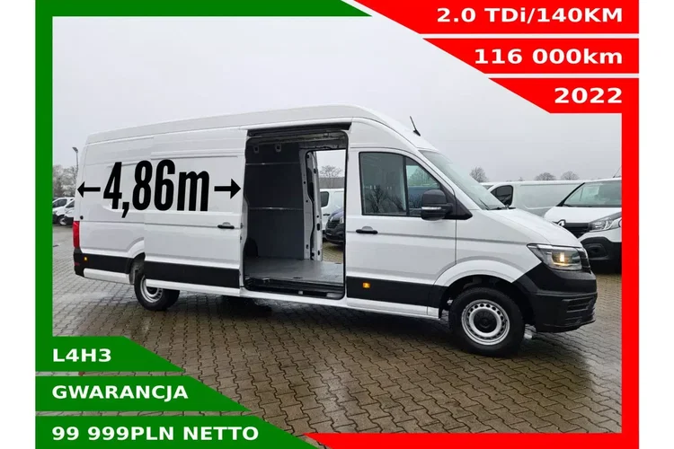 Volkswagen Crafter L4H3 99999zł NETTO 2.0TDi/140KM zdjęcie 1