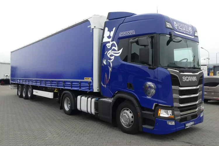 Scania R450 + WIELTON FIRANKA / ZESTAW STANDARD / AUTOMAT / zdjęcie 10