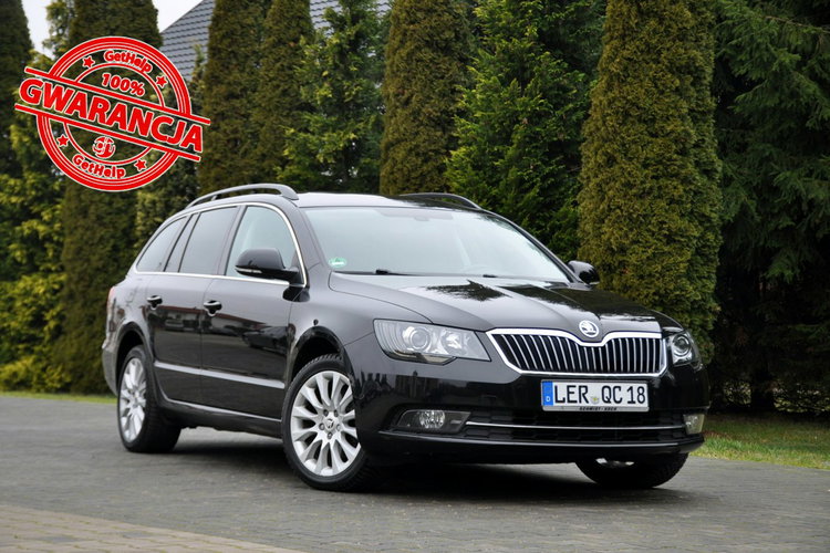 Skoda Superb 2.0TDI(170KM) Lift DSG Xenon Led Navi Welur El.Fotele Chrom Alu17"ASO zdjęcie 1