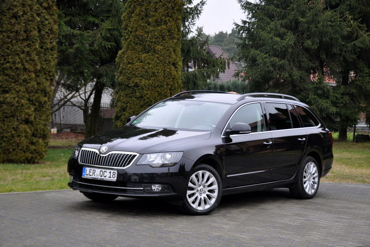 Skoda Superb 2.0TDI(170KM) Lift DSG Xenon Led Navi Welur El.Fotele Chrom Alu17"ASO zdjęcie 10