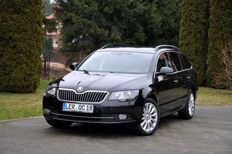 Skoda Superb 2.0TDI(170KM) Lift DSG Xenon Led Navi Welur El.Fotele Chrom Alu17"ASO zdjęcie 9