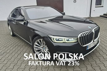 BMW 740 BMW 740D XDrive Full Led.Kam.360Stopni.Wentyle.Skóry.Head-UP.PIĘKNA