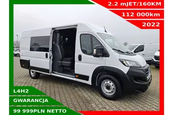 Fiat Ducato L4H2 99999zł NETTO 2.2 MultiJET/160KM