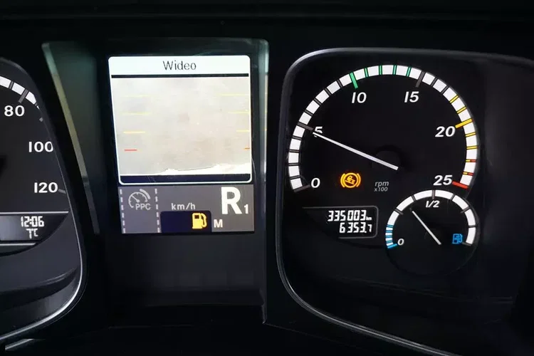 Mercedes ACTROS / 2645 / E 6 / KONTENER + WINDA / 22 PALETY / ŁAD. 13 467 KG / OŚ SKRĘTNA zdjęcie 12