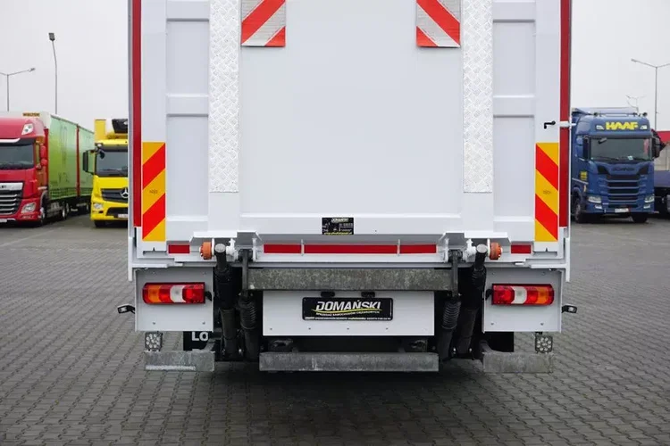 Mercedes ACTROS / 2645 / E 6 / KONTENER + WINDA / 22 PALETY / ŁAD. 13 467 KG / OŚ SKRĘTNA zdjęcie 30