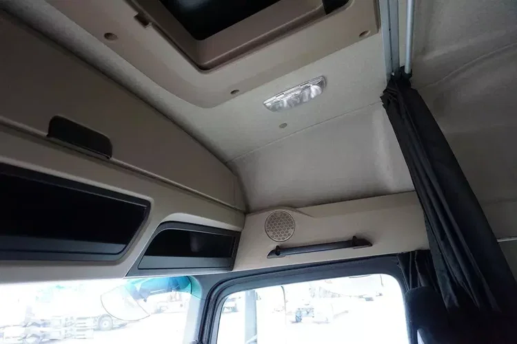 Mercedes ACTROS / 2645 / E 6 / KONTENER + WINDA / 22 PALETY / ŁAD. 13 467 KG / OŚ SKRĘTNA zdjęcie 40