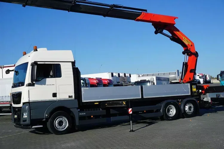 MAN TGX / 26.420 / 6 x 2 / SKRZYNIOWY + HDS / PALFINGER PK 48002 / + PRZYCZEPA zdjęcie 15