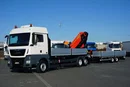 MAN TGX / 26.420 / 6 x 2 / SKRZYNIOWY + HDS / PALFINGER PK 48002 / + PRZYCZEPA zdjęcie 2