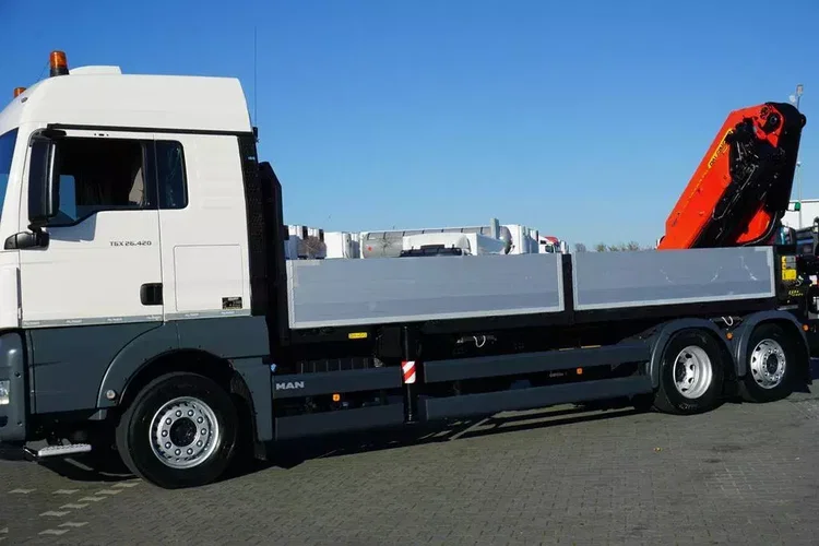 MAN TGX / 26.420 / 6 x 2 / SKRZYNIOWY + HDS / PALFINGER PK 48002 / + PRZYCZEPA zdjęcie 25