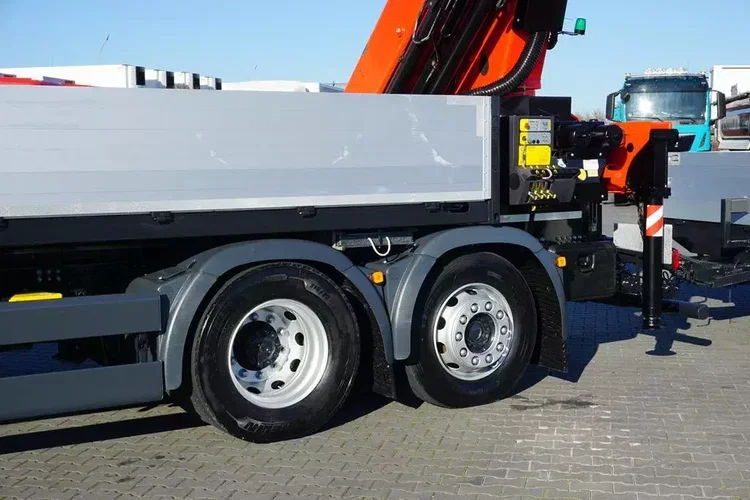 MAN TGX / 26.420 / 6 x 2 / SKRZYNIOWY + HDS / PALFINGER PK 48002 / + PRZYCZEPA zdjęcie 28