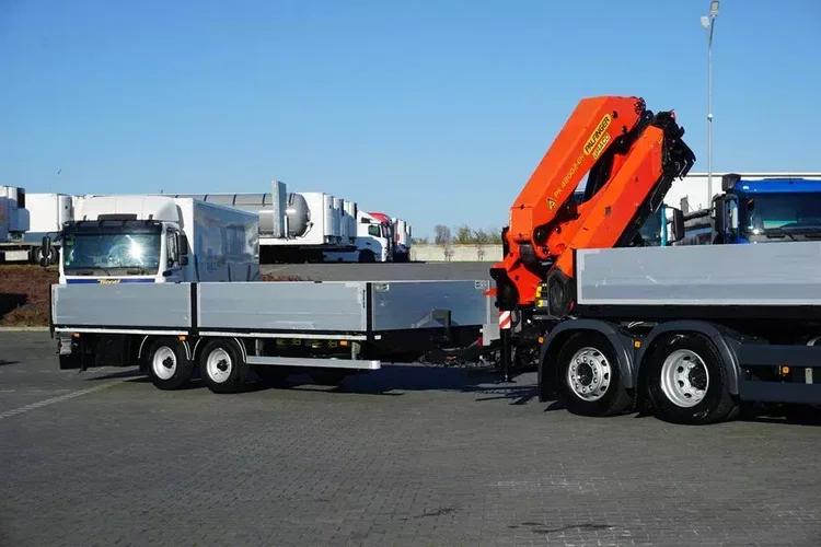 MAN TGX / 26.420 / 6 x 2 / SKRZYNIOWY + HDS / PALFINGER PK 48002 / + PRZYCZEPA zdjęcie 36