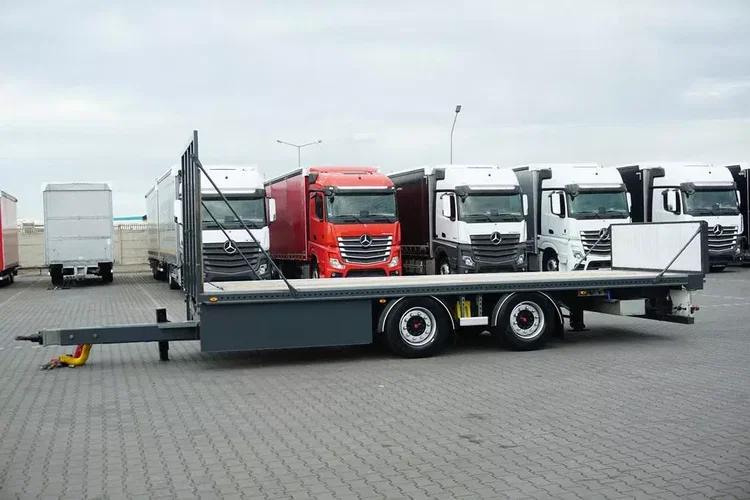 Fruehauf TANDEM / PLATFORMA / DŁ. 7.3 M zdjęcie 3