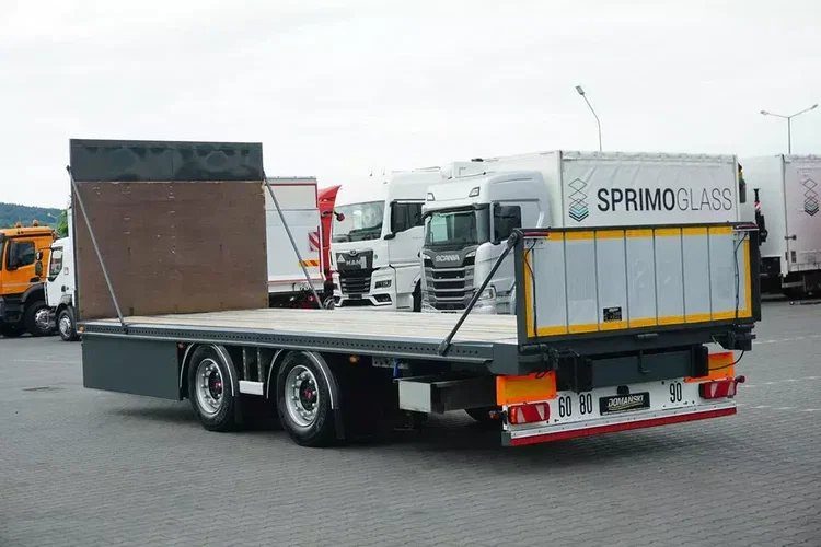 Fruehauf TANDEM / PLATFORMA / DŁ. 7.3 M zdjęcie 6