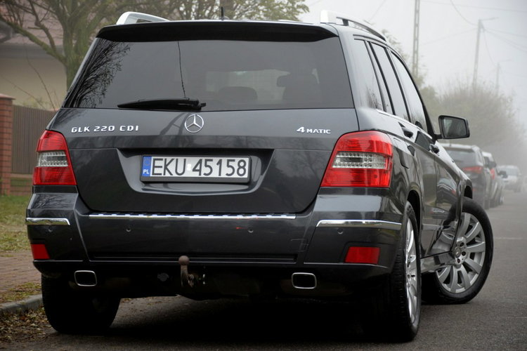 Mercedes GLK 220 Zarejestrowany 2.2CDI 170KM Serwis Skóra Bi-xenon Navi 2xParktronik zdjęcie 16