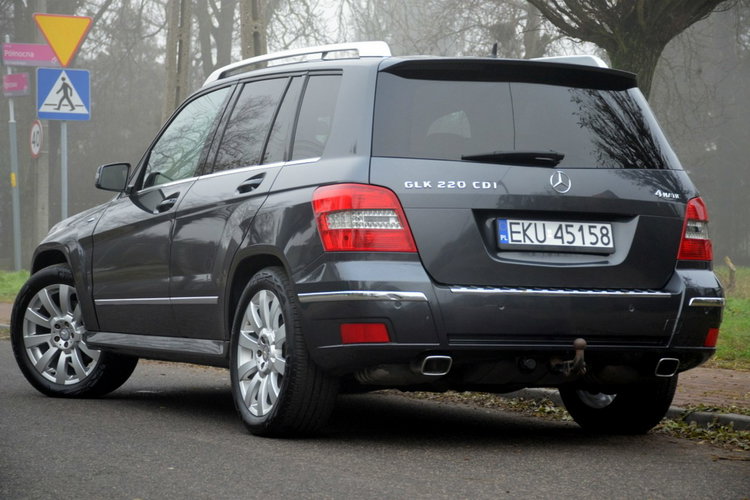 Mercedes GLK 220 Zarejestrowany 2.2CDI 170KM Serwis Skóra Bi-xenon Navi 2xParktronik zdjęcie 9