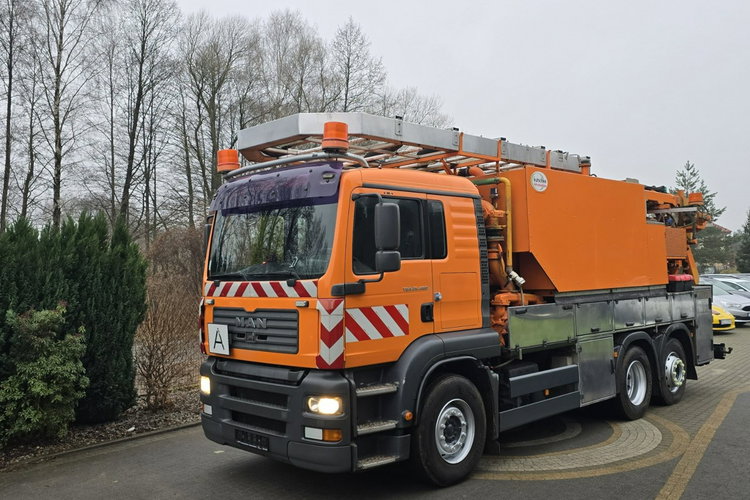 MAN TGA 26.460 WUKO do zbierania odpadów Czyszczenie kanalizacji Kutschke KROLL zdjęcie 1