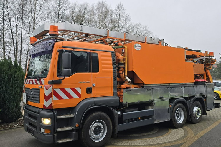 MAN TGA 26.460 WUKO do zbierania odpadów Czyszczenie kanalizacji Kutschke KROLL zdjęcie 10
