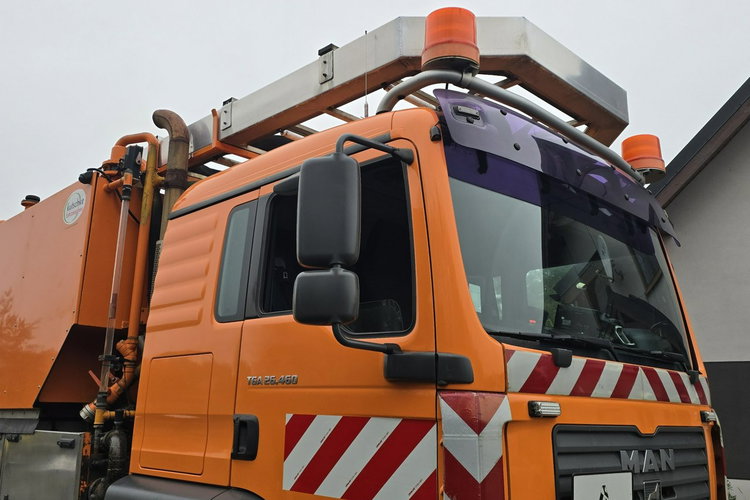 MAN TGA 26.460 WUKO do zbierania odpadów Czyszczenie kanalizacji Kutschke KROLL zdjęcie 11