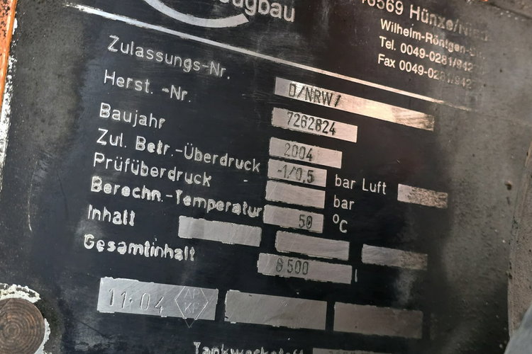 MAN TGA 26.460 WUKO do zbierania odpadów Czyszczenie kanalizacji Kutschke KROLL zdjęcie 15