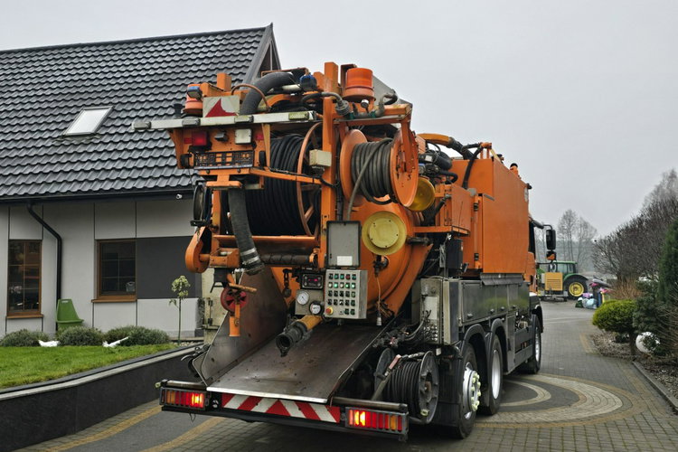MAN TGA 26.460 WUKO do zbierania odpadów Czyszczenie kanalizacji Kutschke KROLL zdjęcie 3