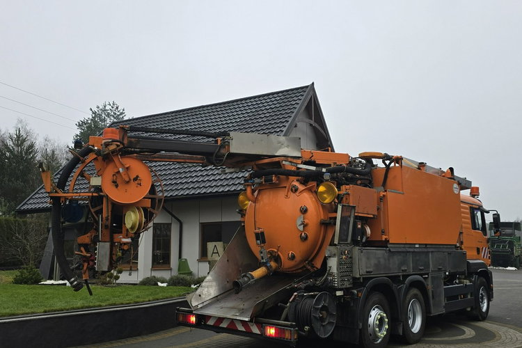 MAN TGA 26.460 WUKO do zbierania odpadów Czyszczenie kanalizacji Kutschke KROLL zdjęcie 4